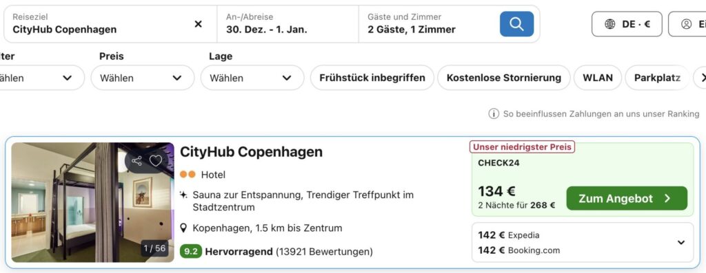 Silvester in Kopenhagen