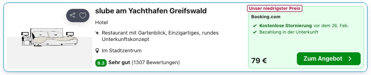 Urlaub im Tiny House: Übernachtung im Slube ab 35€ p.P. (bei 2 Leuten)
