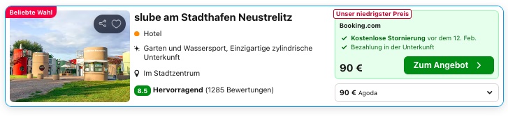Urlaub im Tiny House: Übernachtung im Slube ab 35€ p.P. (bei 2 Leuten)