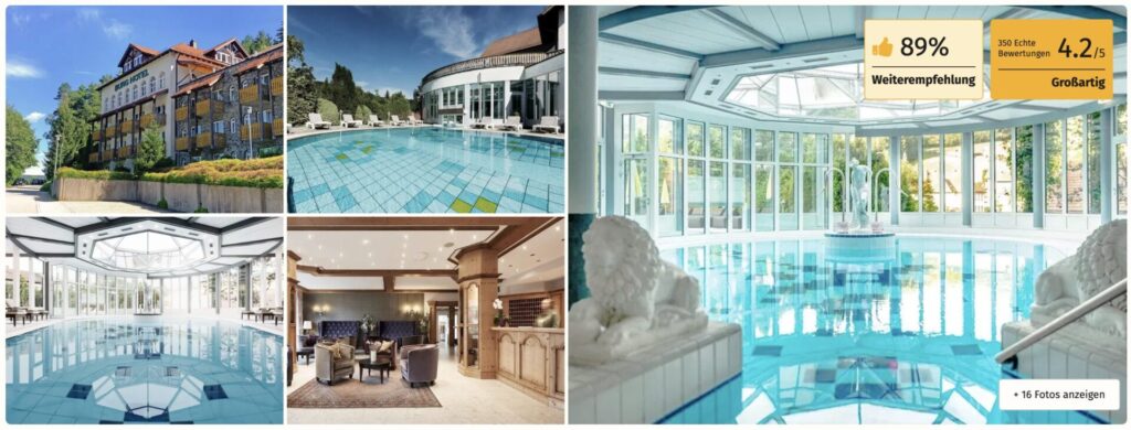 Wellness All Inclusive: 4 Tage im top Hotel mitten im Bayerischen Wald ab 189€ p.P.