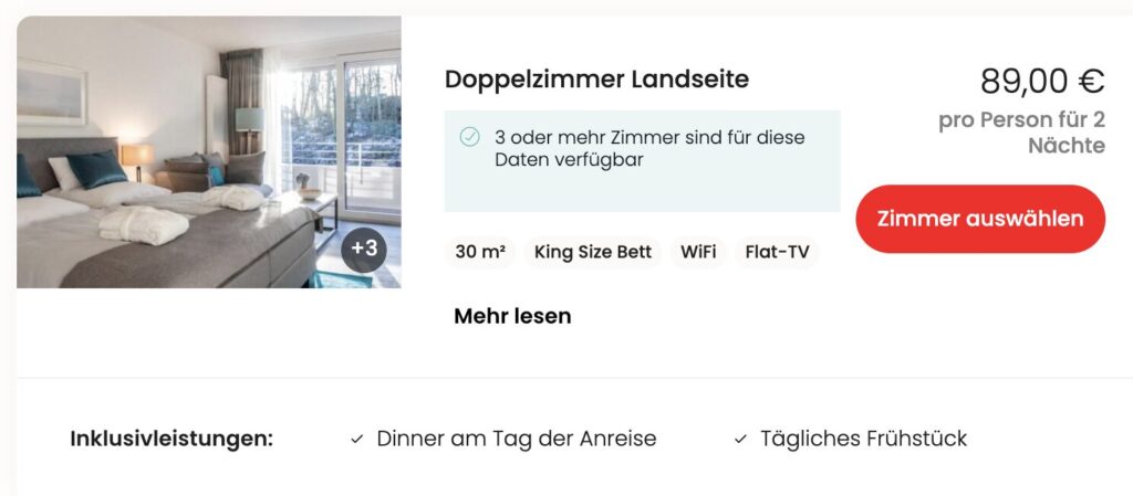 Wellness an der Ostsee: 3 Tage im top Hotel inkl. Frühstück & Extras ab 99€ p.P. (DZ)