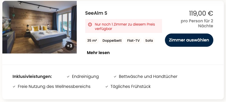 Wellness auf Rügen: 3 Tage im Apartment mit Frühstück ab 159€ p.P. (DZ)
