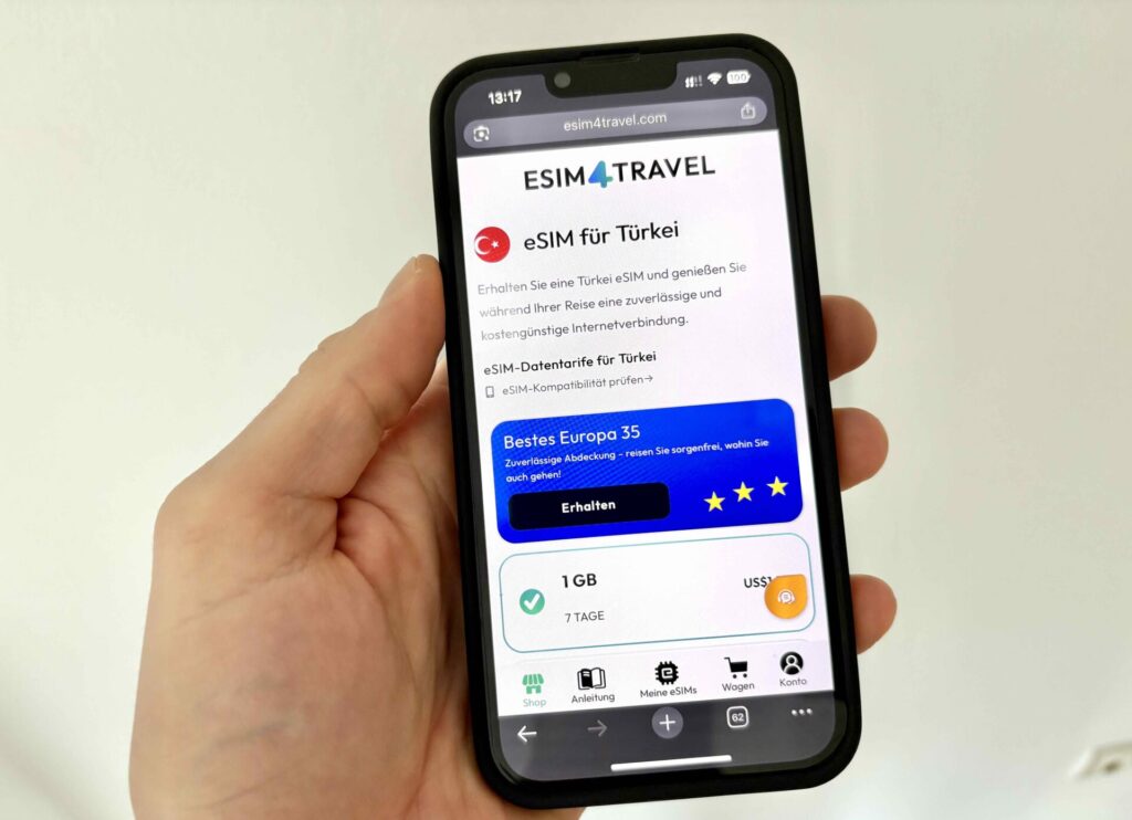 Die Erfahrungen ehemaliger Kunden zeigen, dass eSIM4TRAVEL auf einem guten Weg ist, allerdings kann der Anbieter in Deutschland bisher vergleichsweise wenige Bewertungen und bisher keine eigene App vorweisen.