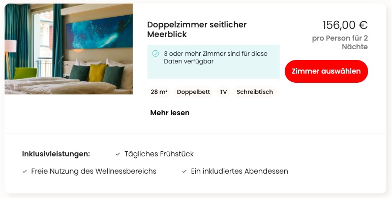 Erholung auf Usedom: 3 Tage im 4* Hotel am Strand mit Frühstück & Extras ab 147€ p.P. (DZ)