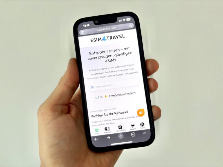 ESIM4TRAVEL im Test: Erfahrungen, Gutschein & Video-Anleitung