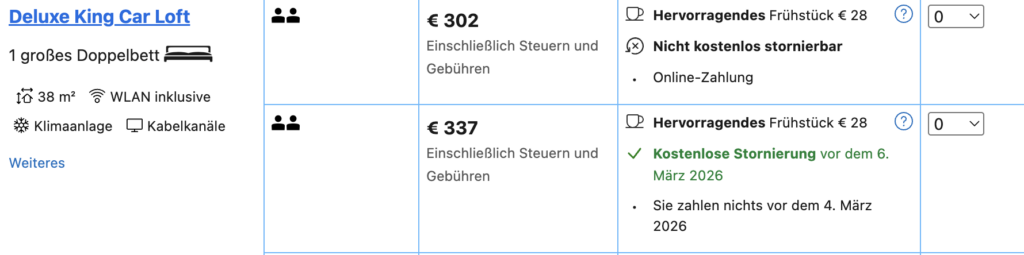 Frankfurt Städtetrip: Parkplatz fürs Auto im Hotelzimmer + Blick auf die Flughafenlandebahn ab 114€ p.P. bei 2 Leuten