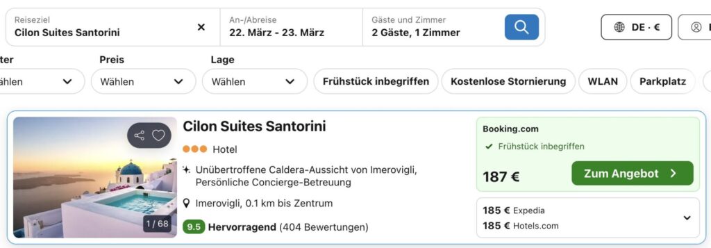 Griechenland Luxusurlaub