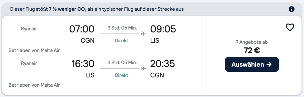 Lissabon Städtetrip: 1 Woche mit Flug & Unterkunft ab 243€ p.P.