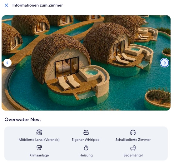 Luxushotel auf Kreta: "Overwater Nest" Bungalow im 5* Hotel mit Poolzugang, Whirlpool und Halbpension ab 226€ p.P. (DZ)