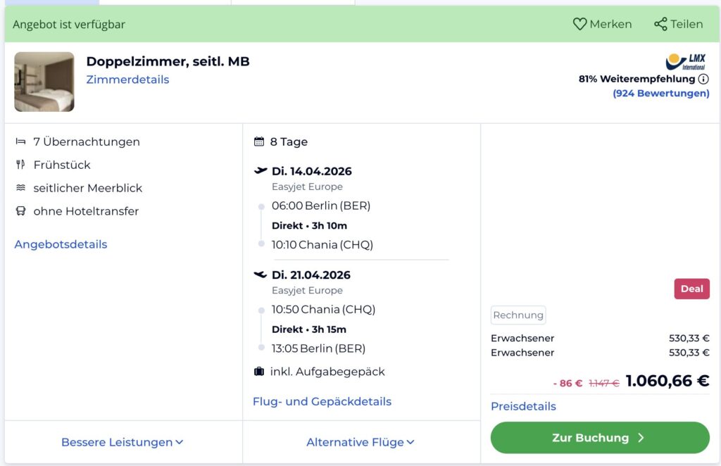 Mallorca Luxusurlaub: 1 Woche in der Juniorsuite im 5* Hotel inkl. Flug ab 452€ p.P.