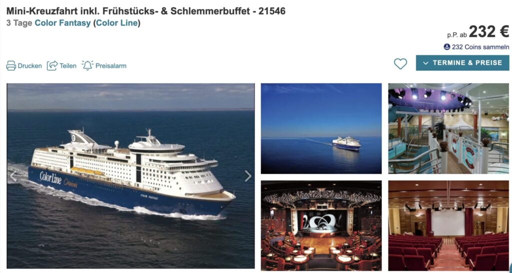 Oslo Citytrip: 3 Tage Mini Kreuzfahrt mit Außenkabine zum Preis einer Innenkabine inkl. Frühstück ab 169€ p.P. (bei 2 Leuten)