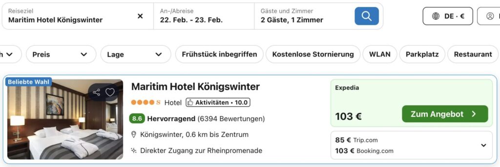 Schloss Drachenburg: Übernachtung in Königswinter im 4* Hotel + Eintritt ab 59€ p.P. (bei 2 Leuten)