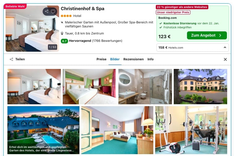 Spreewald Urlaub: top Hotel mit Frühstück ab 62€ p.P.