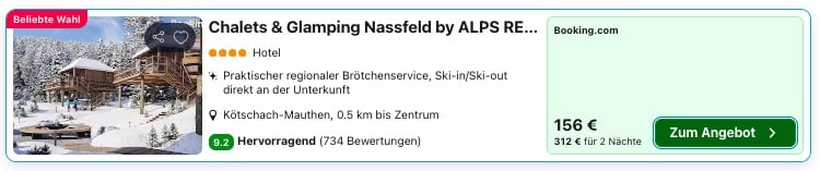 Urlaub im Chalet: 3 Tage in Österreich ab 156€ p.P. (bei 2 Leuten) im Baumhaus