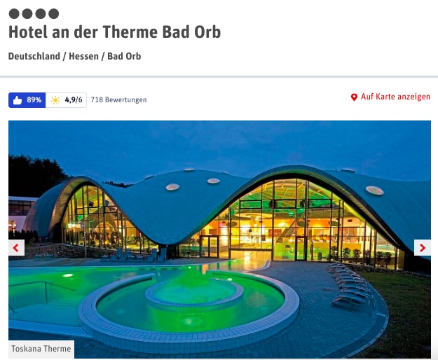 Wellness in der Toskana Therme: 4* Hotel inklusive Frühstück und Eintritt in die Therme ab 91€ p.P. im DZ