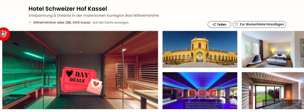 Wellness in Kassel: 3 Tage im top Hotel mit Frühstück ab 69€ p.P. (DZ)