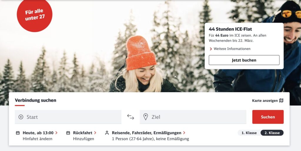 Deutsche Bahn Tickets: 12% auf die Sparpreise