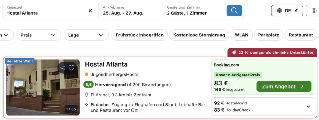 El Arenal Urlaub: 3 Tage Partytrip mit Unterkunft und Flug ab 169€ p.P. (im August)