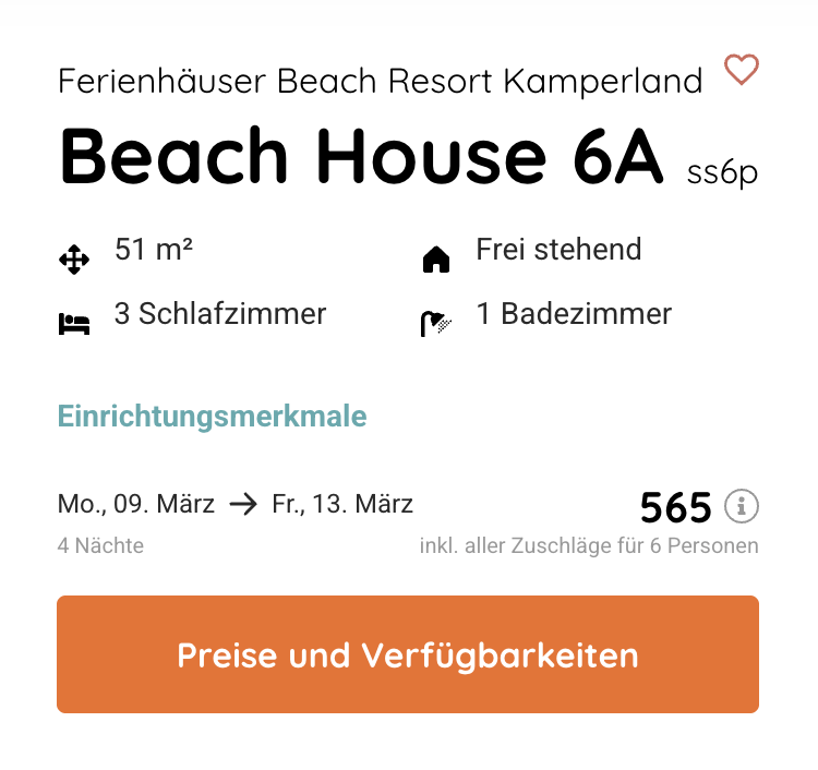 Ferienvilla am Nordseestrand: 5 Tage in Holland ab 107€ p.P. (bei Vollbelegung)