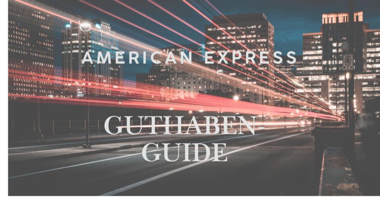 Guthaben Guide American Express