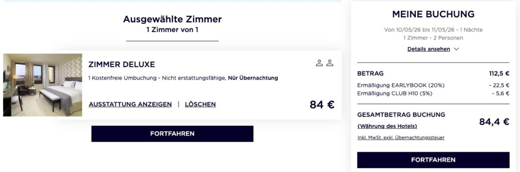 Hotel Deal – Multigutschein: 50€ zahlen und 100€ Reisegutschein erhalten