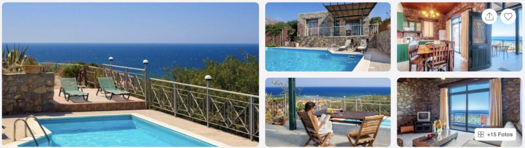 Kreta Ferienhaus: 5 Tage im Ferienhaus mit Pool in der Nähe des Elafonissi Strandes ab 150€ p.P.
