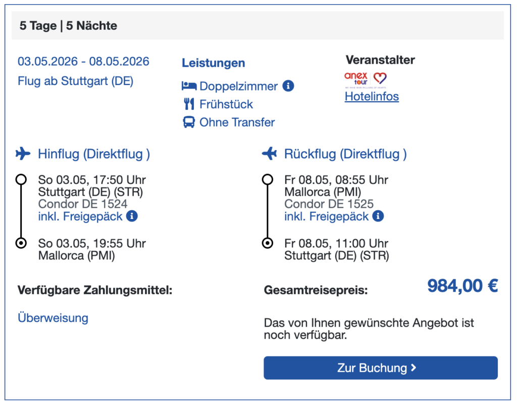 Mallorca Partytrip – 5 Tage im zentralen 3* Hotel inkl. Frühstück & Flug ab 488€ p.P.