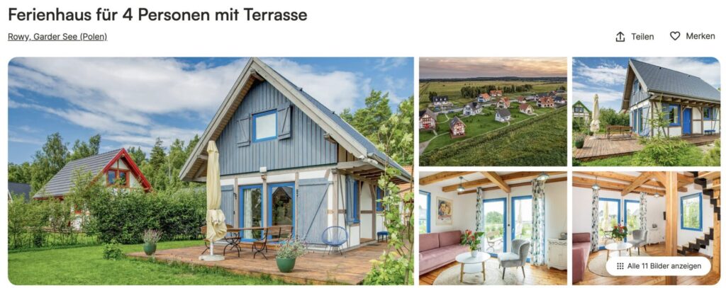 Ostsee Glamping in Polen: 1 Woche im Bungalow ab 219€ p.P.