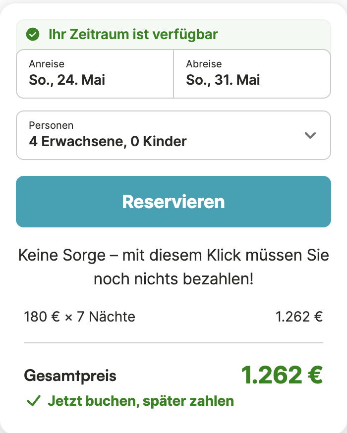 Ostsee Glamping in Polen: 1 Woche im Bungalow ab 219€ p.P.