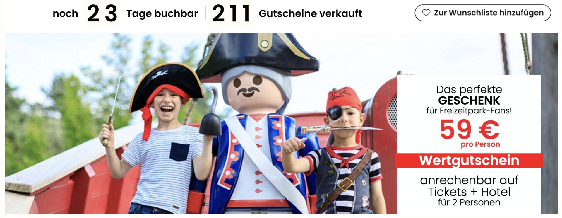 Playmobil Funpark Gutschein Code