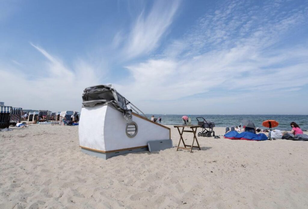 Schlaf Strandkorb: Übernachtung ab 75€ p.P. direkt am Strand