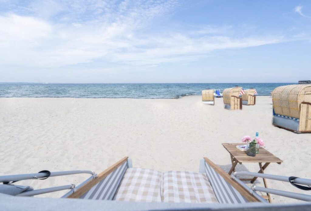 Schlaf Strandkorb: Übernachtung ab 75€ p.P. direkt am Strand