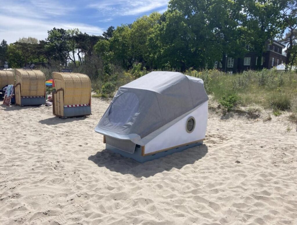 Schlaf Strandkorb: Übernachtung ab 75€ p.P. direkt am Strand