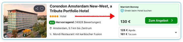 Stadturlaub Amsterdam – Übernachtung im top Hotel ab 40€ p.P.