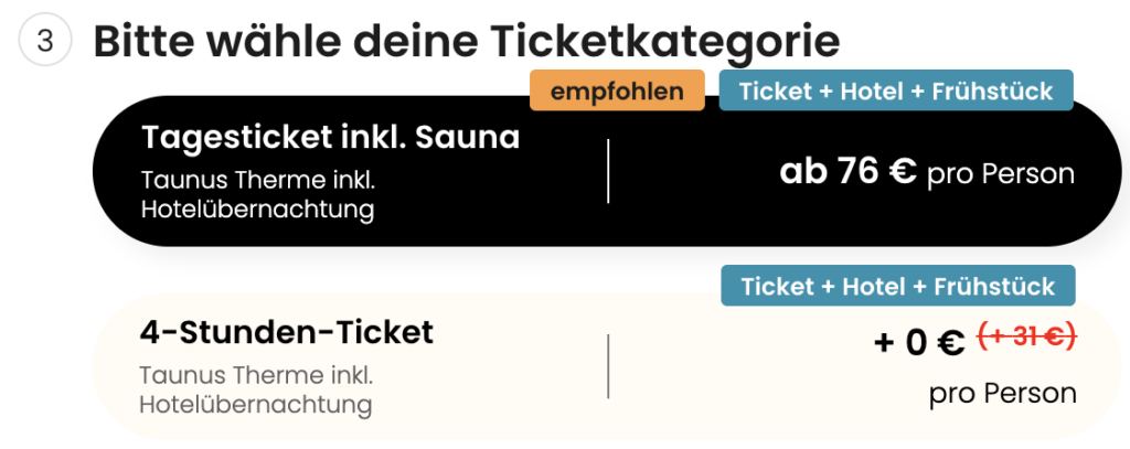 Taunus Therme: Hotel, Frühstück & Eintritt ab 79€ p.P. (DZ)