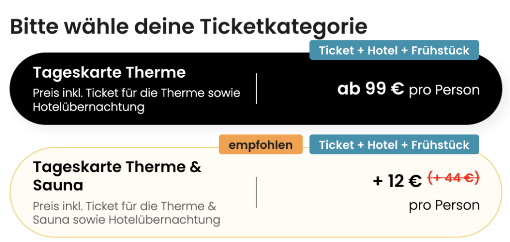 Wellness Auszeit in der Bali Therme: Hotel und Tagesticket ab 89€ p.P. (DZ) // als Gutschein 99€ p.P.