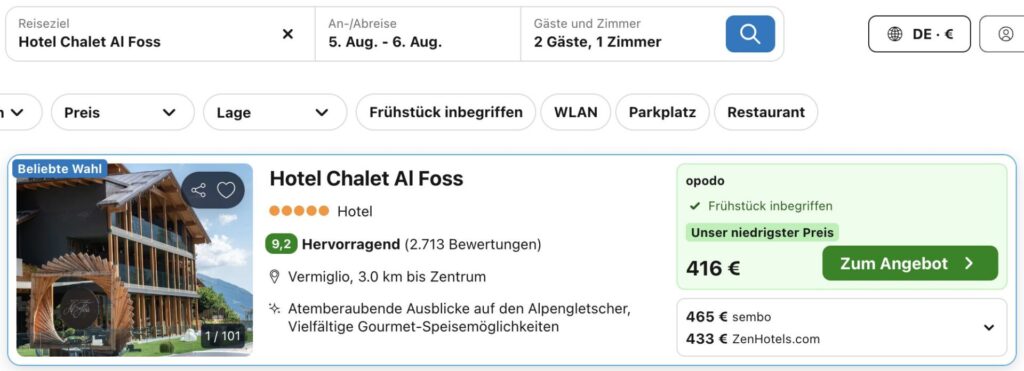 Wellness Auszeit in Südtirol – Übernachtung im 4* Hotel inkl. Frühstück ab 49,50€ p.P.