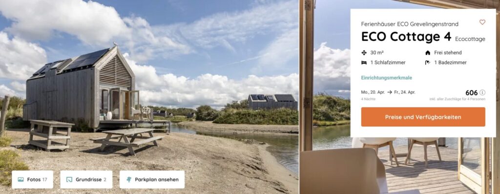 Auszeit in den Niederlanden: 4 Tage im Ferienhaus über Silvester für 180€ p.P. (bei 4 Leuten)