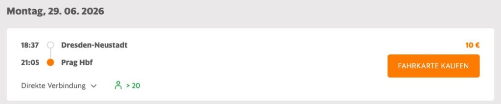 Bahn Sparpreis 14€ Tickets