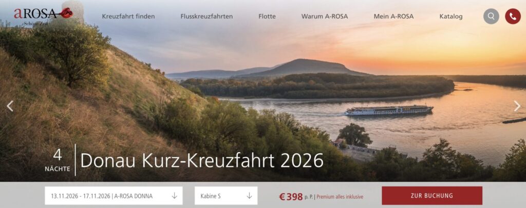 Donau Flusskreuzfahrt – 6 Tage im Advent mit Vollpension & Extras ab 598€ p.P.