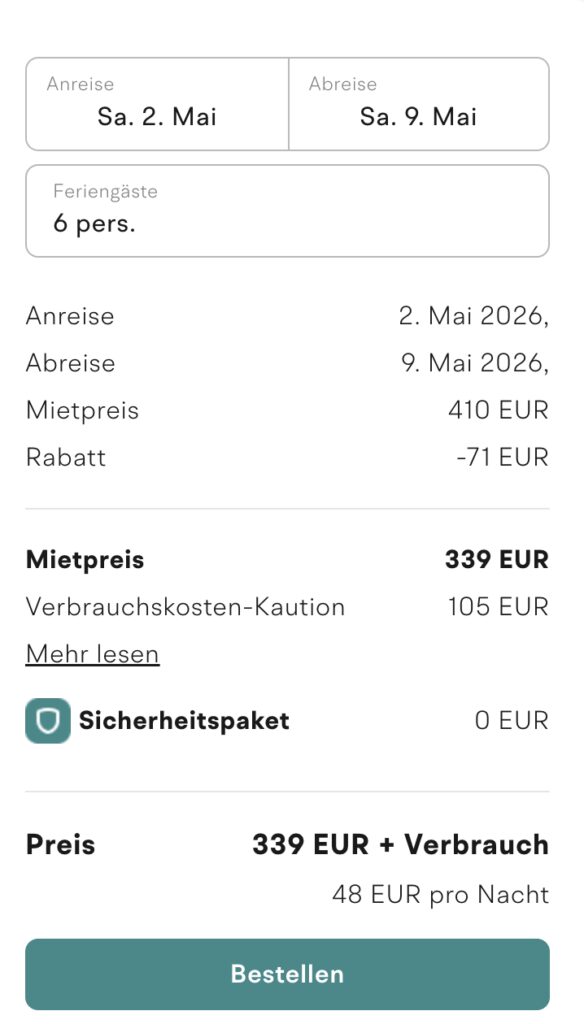 Ferienhaus in Dänemark: 1 Woche ab 63€ p.P. (Vollbelegung im Mai)