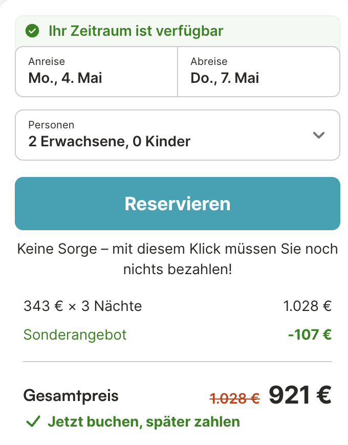 Hausboot an der Ostsee: 4 Tage mit Sauna und Dachterrasse ab 165€ p.P.