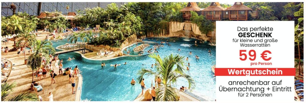 Kurzurlaub im Tropical Islands