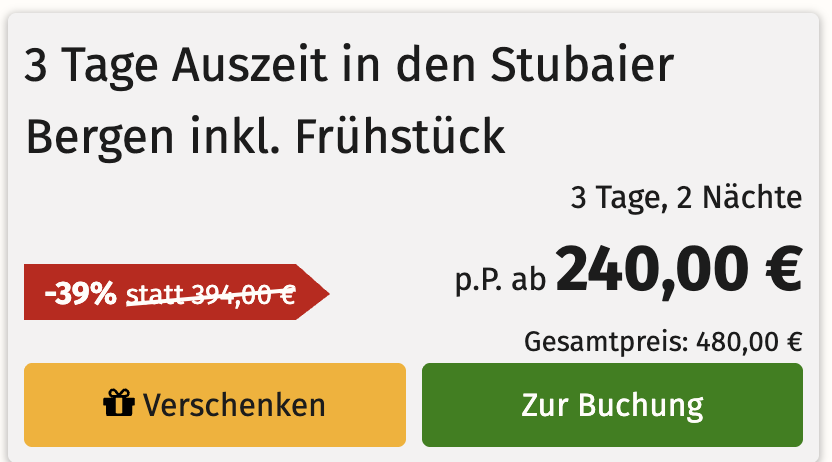 Neueröffnung in Österreich: 3 Tage im 4* Hotel inkl. Wellness & Extras ab 196€ p.P. (DZ)