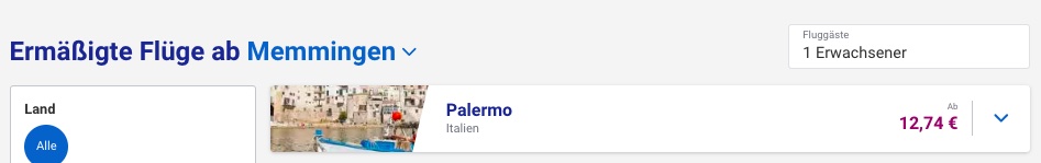 Sale bei Ryanair: Tickets ab 14,99€ / verschiedene Ziele