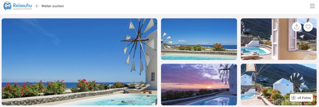 Santorini Ferienhaus – 4 Tage im außergewöhnlichen Windmühlenhaus ab 281€ p.P.