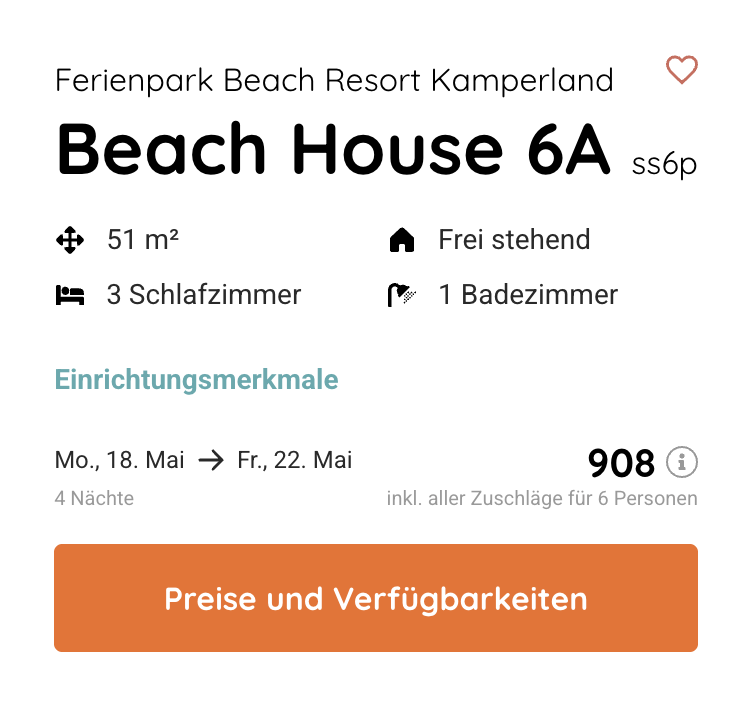Ferienvilla am Nordseestrand: 5 Tage in Holland ab 94€ p.P. (bei Vollbelegung)