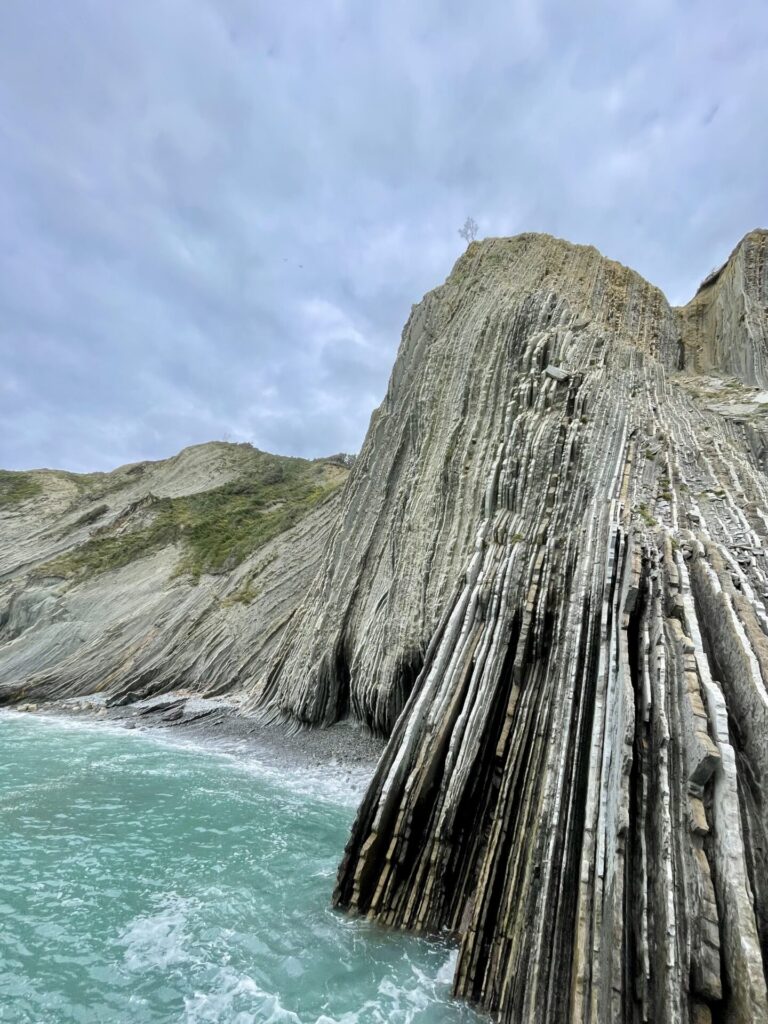 flysch zumaia baskenland spanien reiseuhu
