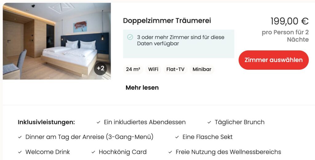 Österreich Wellnessurlaub: 4 Tage mit Frühstück & weiteren Extras ab 129€ p.P. (DZ)
