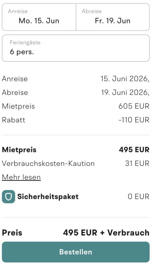Ferienhaus am Meer in Dänemark: 5 Tage ab 101€ p.P.